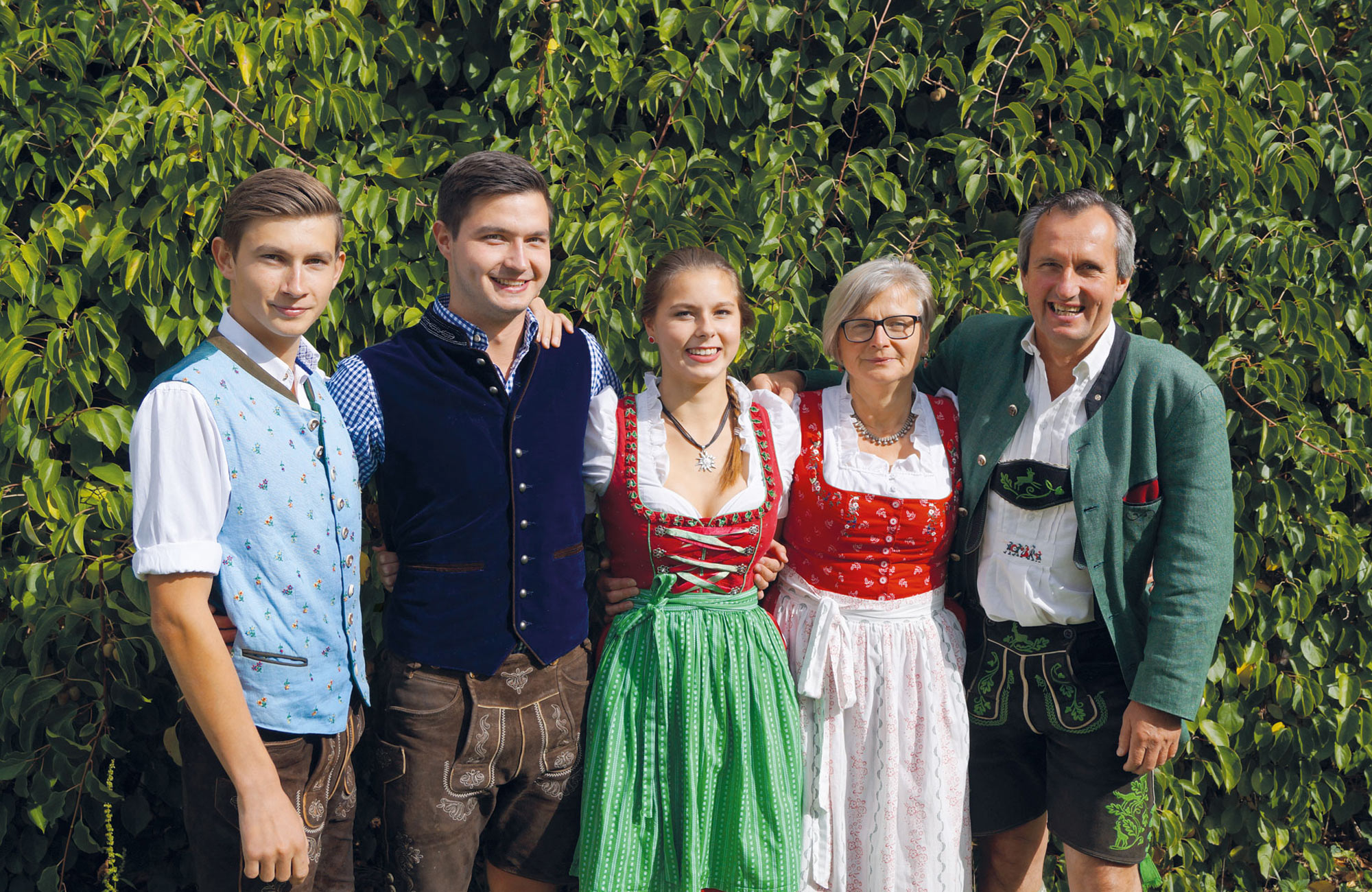 Drei Generationen am Ammersee